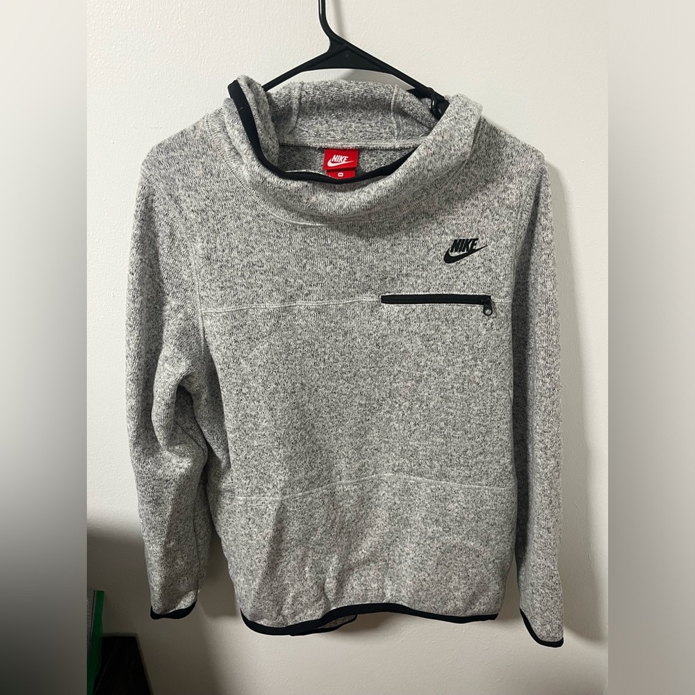 Nike Hoodie Mock Neck